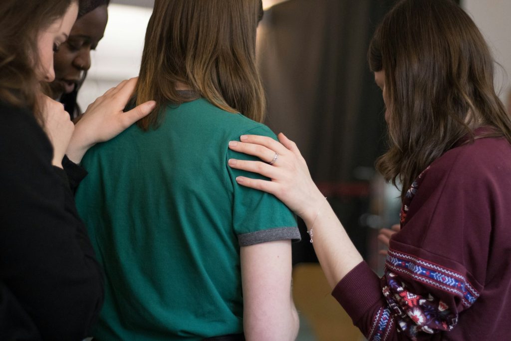 Women connecting at (IOP) Intensive Outpatient Program