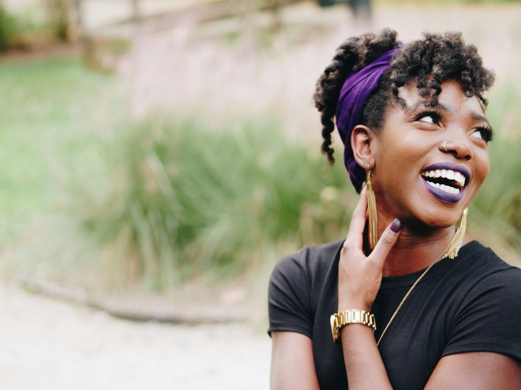Woman having overcome Anxiety through Treatment